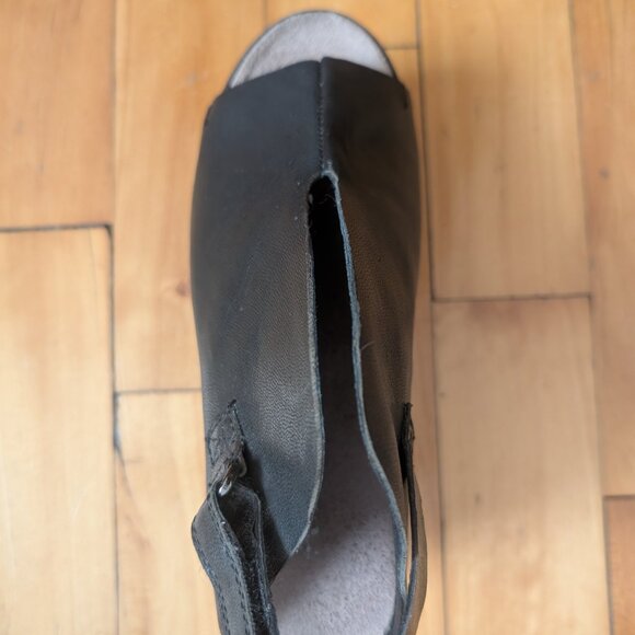 Antelope platform leather sandals - Picture 5 of 10